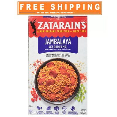 Zatarain's Jambalaya Rice Dinner Mix, 8 oz., 4 pk.