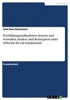 Jens-Uwe Hammann | FortbildungsmaßNahmen Steuern Und Verwalten. Analyse Und...