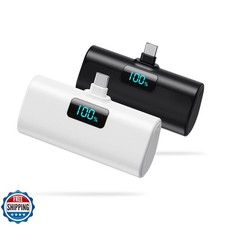  2-Pack Portable Charger for iPhone 17/16/15 Series,Upgraded 5200mAh PD USB C