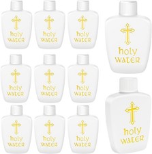 10 Pcs Holy Water Bottles Plastic 2oz Container Empty 10Pcs