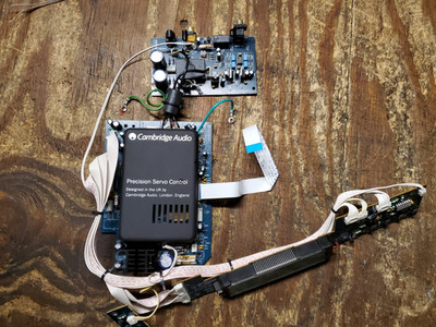Cambridge Audio Azur 640C 540C CD board, display,  and Main Board