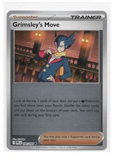 Pokemon Grimsley's Move Phantasmal Flames 90/94 Reverse Holo Near Mint English