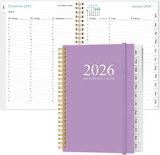 2026 Appointment Book & Planner - 2026 Daily Hourly Planner from January 2026 -