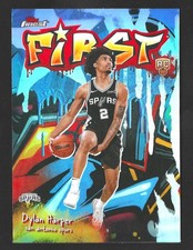 2025-26 Topps Finest Dylan Harper First RC Rookie #F-2 Refractor Spurs