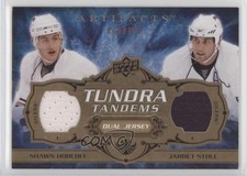 2008 Artifacts Tundra Tandems Dual Jerseys 69/100 Shawn Horcoff Jarret Stoll 0c3