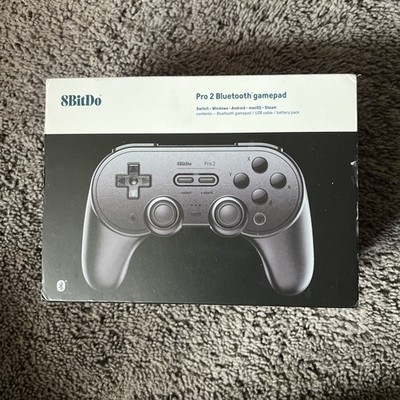 8BitDo Pro 2 Wireless Controller - Black Edition
