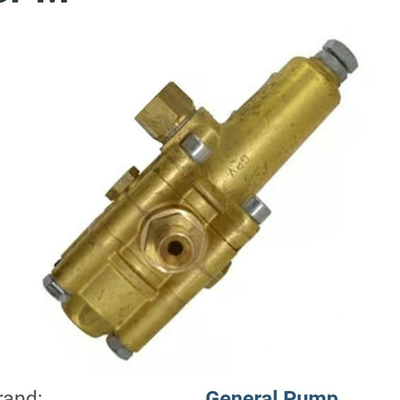 #ad General Pump ZK73 Flow Sensitive Unloader Valve 3500 PSI 6.6 10.8 GPM $95.00