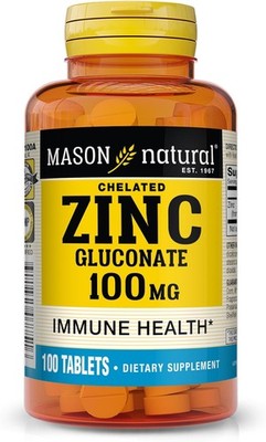 MASON NATURAL Zinc 100mg 100 Tabs