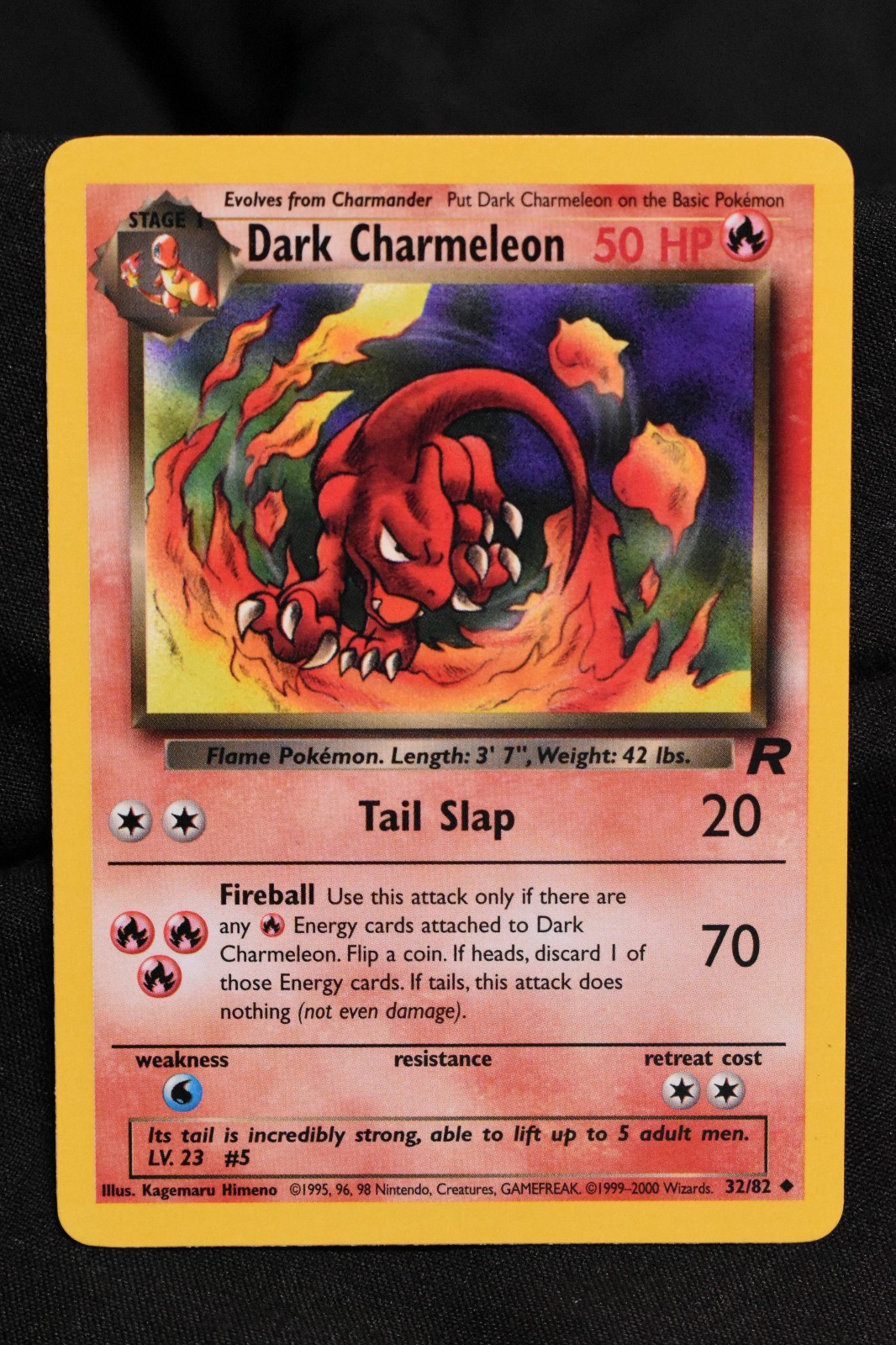 Dark Charmeleon 32/82 NM Team Rocket Regular Uncommon Unlimited Pokémon TCG