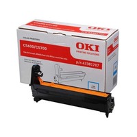Oki Image Drum 43381707 Cyan Bildtrommel FüR Oki C5600, Oki C5700, Ovp