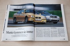 Auto Motor Sport AMS 07/1994 BMW M3 Coupe E36 mit 286PS besser als...?