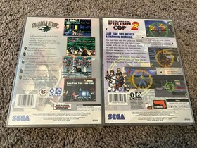 Sega Saturn Lot Guardian Heroes Virtual Cop With Manuals RPG Original Authentic