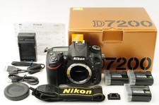 Nikon D7200 24.2MP DSLR Camera Body Black [Near MINT in BOX] from JAPAN #65
