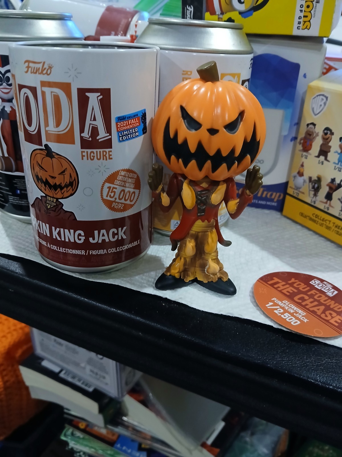 Funko Pop Soda Pop Can Chase Pumpkin King Jack