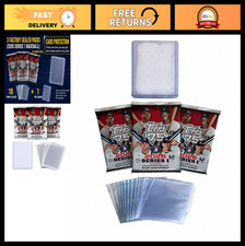 2026 Baseball Cards Value Pack - 3 Sealed Packs (42 Cards) + Sleeves & Top Loade