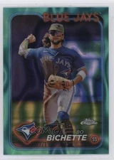 2024 Topps Chrome Aqua Lava Refractor 167/199 Bo Bichette #27 0ij1
