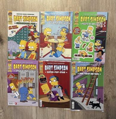 Bart Simpson Comic Konvolut