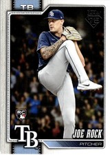 2026 Topps Series 1 Joe Rock RC Tampa Bay Rays #134