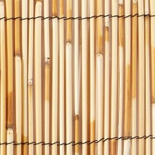 4M Heavy Duty Bamboo Reed Fence Screening Outdoor  Garden Fencing Privacy Panel