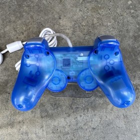 OEM Sony PlayStation PS One PS1 Island Blue DualShock Analog Controller