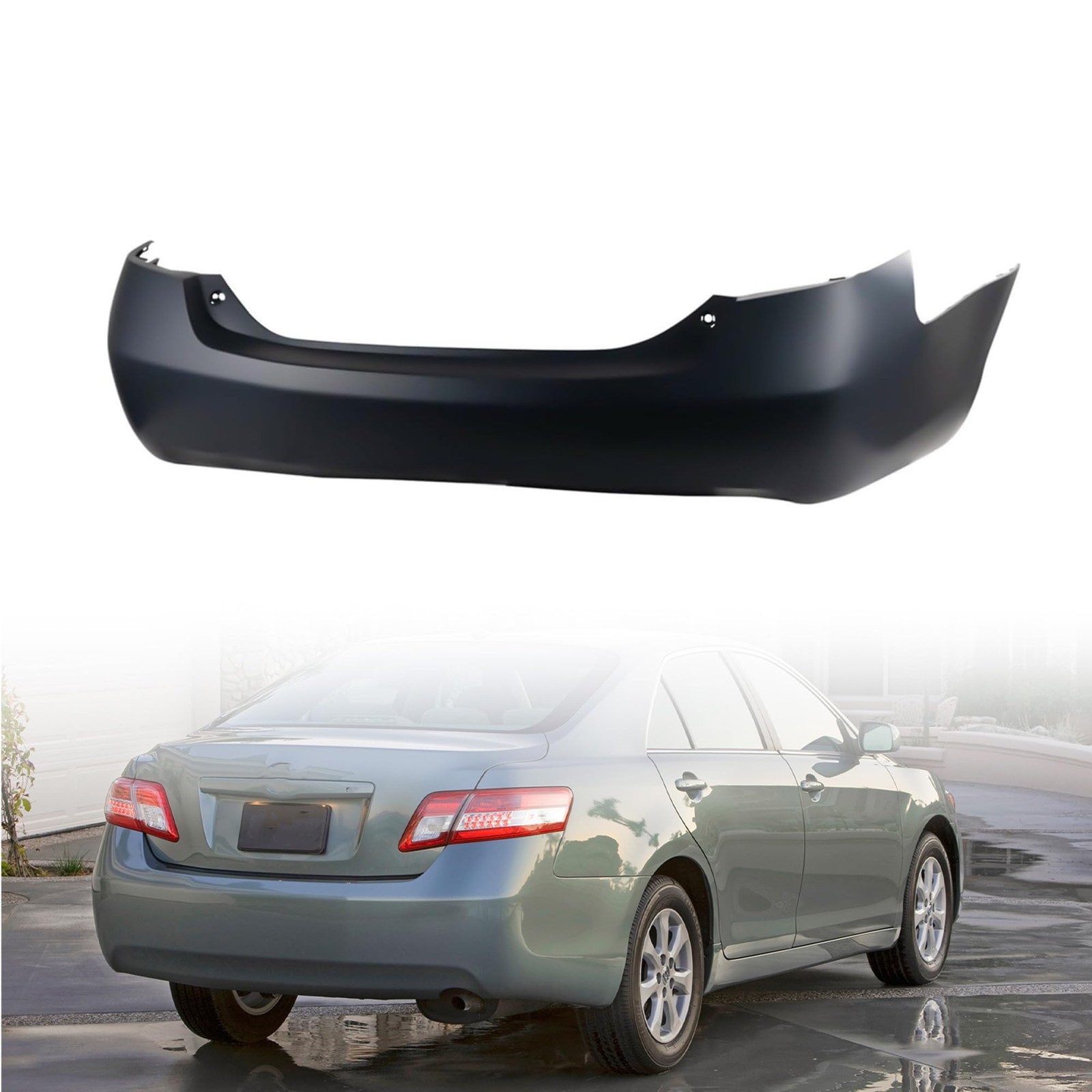 Rear Bumper Cover 2007-2011 Toyota Camry LE XLE CE 2.4L 2.5L OEM#5215906950