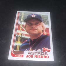 1982 Topps - Joe Niekro #611