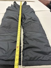 All In Motion Kids Snow Sport Waterproof Snow Bib Small Black NEW with Tags