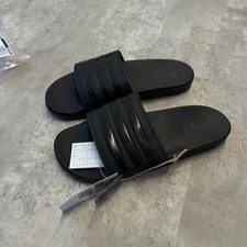 Image of adidas Adilette comfort slides shower Sandals New with tags black Size Uk 8 Mens