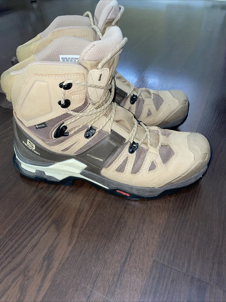 Botas de senderismo Salomon Quest 04 para hombre 10,5 Goretex ADV/c 4D tostadas/marrones hasta el tobillo Foto 2 de 4