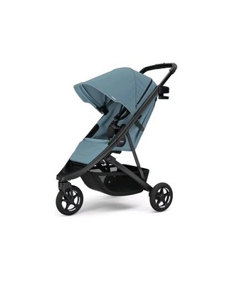 Thule Spring 2.0 Compact Baby Lightweight Stroller - Mid Blue