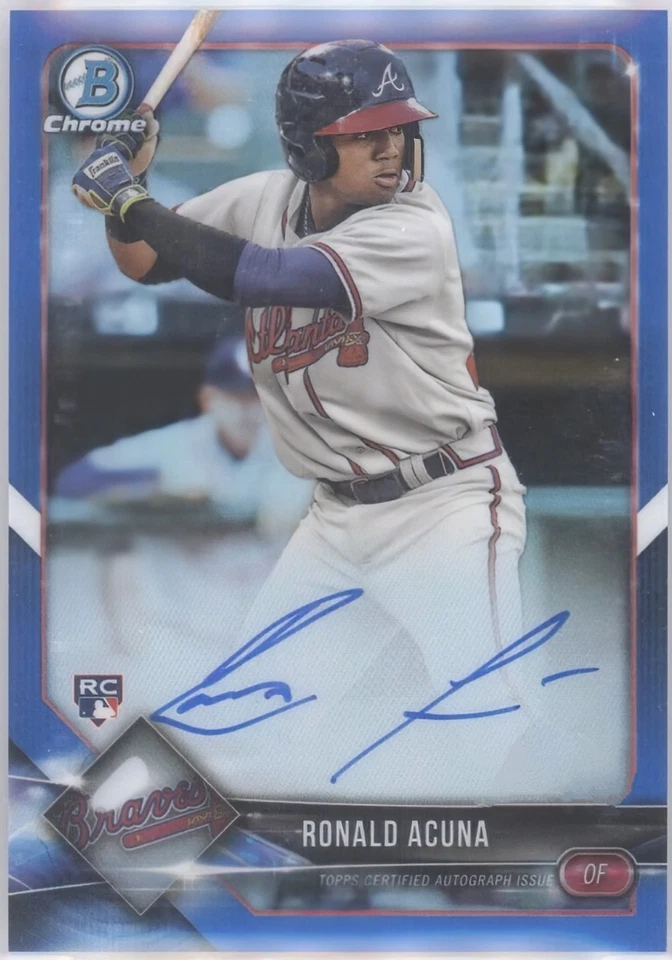 💎 [1x PACK] 2018 Bowman Chrome Baseball Hobby Box Pack - OHTANI SOTO ACUNA RCs  - Image 3 of 4