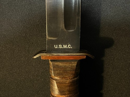 MINT—Robeson USMC Mark 2 Knife -US WWII WW2 Military THE BEST EXAMPLE AVAILABLE!