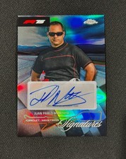 2025 Topps Chrome F1 Juan Pablo Montoya Circuit Masters Autograph Auto #CMS-MON