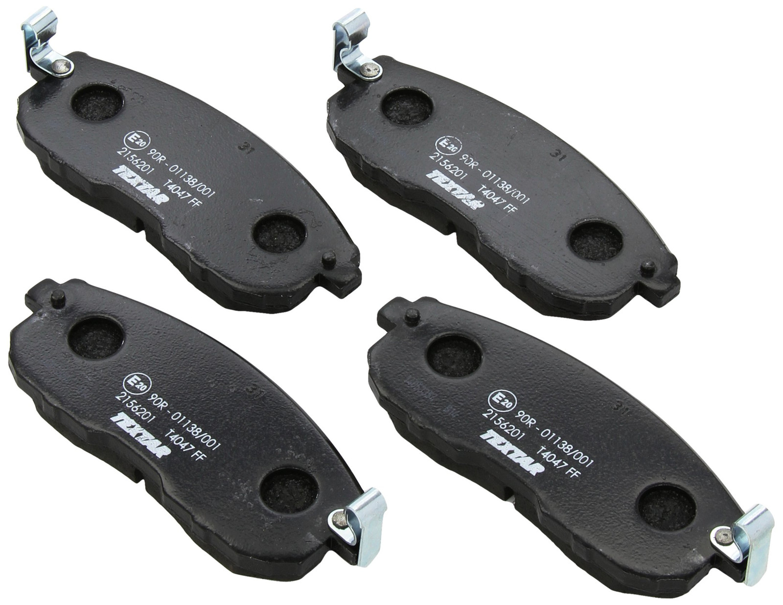 Textar 2156201 - Front Axle - Disc Brake Pad Set, 1 Unit...