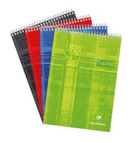 Clairefontaine 5X NotizblöCke Pupitre Din A4 80 Blatt, Liniert Sortiert 8155C