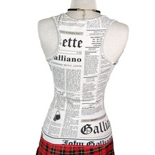 Women's John Galliano Tank Tops for sale | eBay