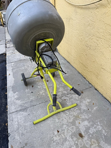 Ryobi Electric Portable Concrete & Mortar Drum Mixer . No shipping! Davie FL