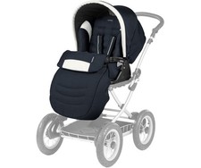 Peg Perego Culla Elite Luxe Blu - Attacco Passeggino Sportivo per Passeggino - Nuovo