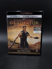 Gladiator 2000 4K Ultra HD + Blu-ray Russell Crowe, Ridley Scott