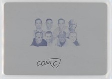 2017 Leaf Invictus 8 Relics Printing Plate Cyan 1/1 Glenn Hall Ed Giacomin 7ez