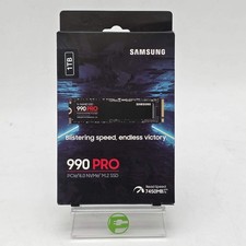 New Samsung 2280mm 990 Pro 1TB M.2 NVMe Gen 4.0 x 4 SSD MZ-V9P1T0