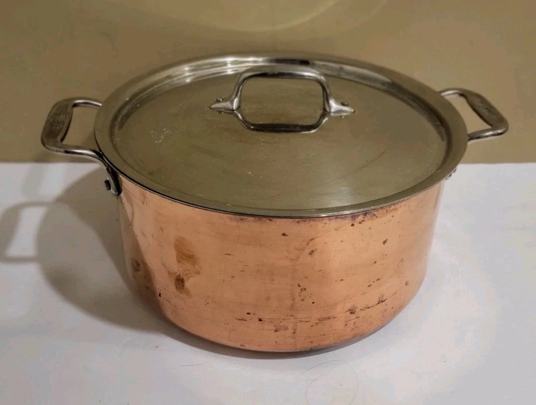 All-Clad Copper Large chef Stock Pot 11"x5.5"