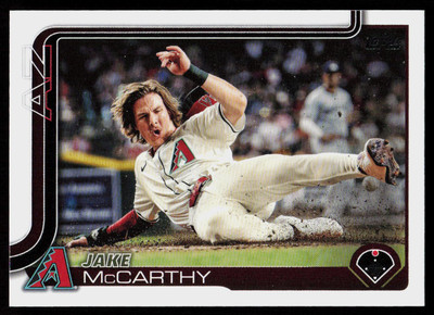 2025 Topps Jake McCarthy #243 BASEBALL Arizona Diamondbacks