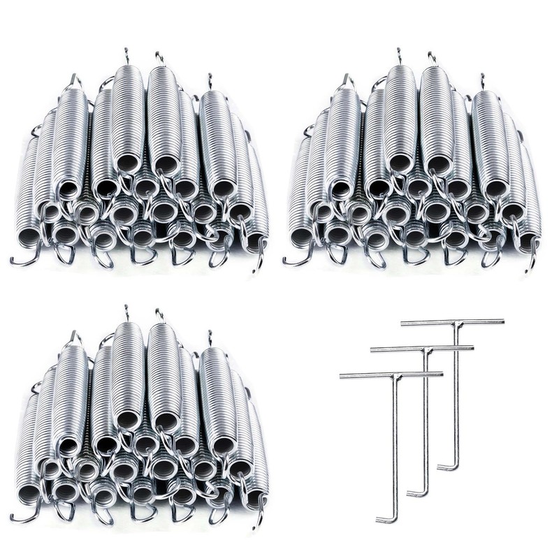 7" Trampoline Replacement Springs Trampoline Parts Heavy Duty  (Pack of 60)