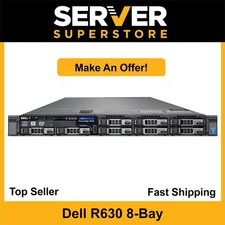 Dell PowerEdge R630 Server 2x E5-2650 V3 = 20 Cores H730 32GB RAM 2x trays