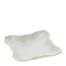 Hervit art. 30483 piatto quadro porcellana 18x18xh3,5cm