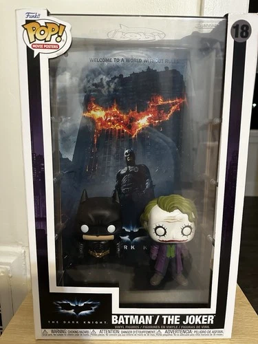 Funko Pop! Movie Poster with Case: DC Universe - Batman / The Joker #18