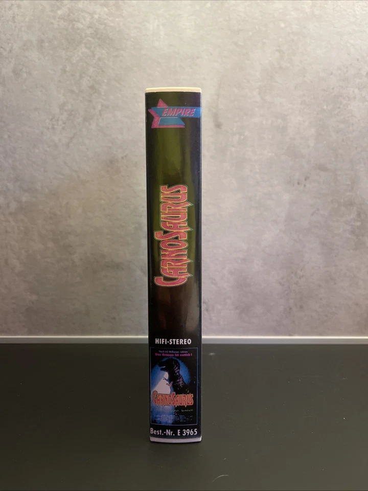 VHS Rarität: CARNOSAURUS  (1993) FSK 18 Uncut - Bild 2 von 3