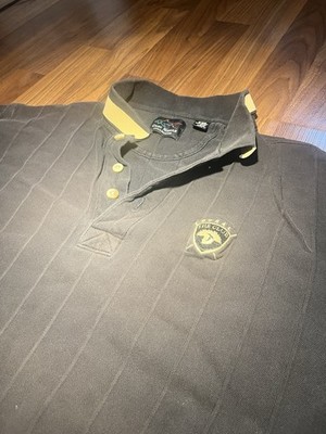 Greg Norman Collection Black Polo Doral The Club Men s Large