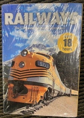 Railroad Documentary DVD Lot   NEW & SEALED   Railways Ultimate Experience +